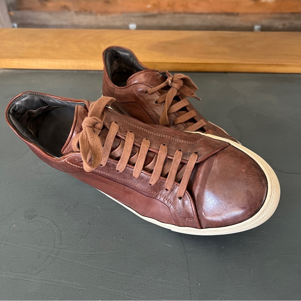 To Boot New York 'Marshall' Leather Sneakers Size 10.5 RETAIL $350